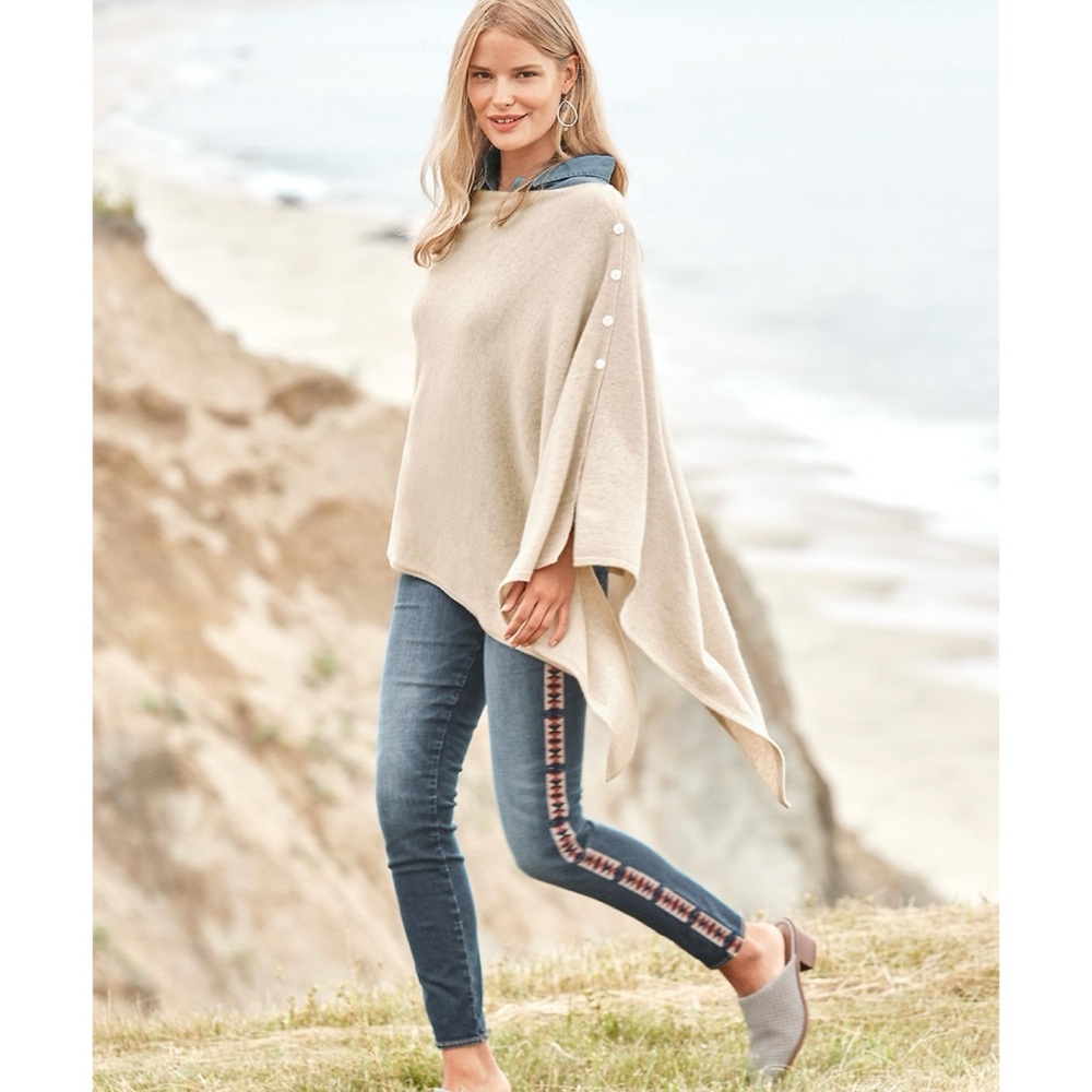 DRIFTWOOD Blue Skinny Jeans with Side Embroidered Trim